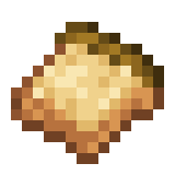 Borukva Food Bread Slice.png: Infobox image for Bread Slice the item in Minecraft