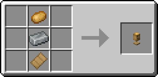 Crafting recipe