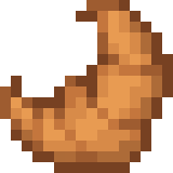 Borukva Food Croissant.png: Infobox image for Croissant the item in Minecraft