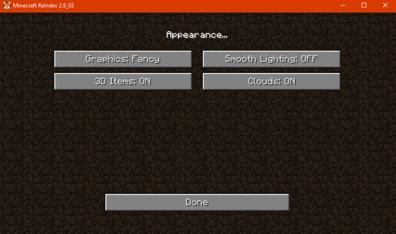 File:FoxLoader Minecraft ReIndev Video Options Appearance Page.png