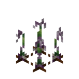 Borukva Food Ender Infected Onion Crop Age 1.png: Infobox image for Ender Infected Onion Seeds the item in Minecraft