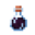 Scorchful Potion of Paranoia.png: Inventory sprite for Scorchful Potion of Paranoia in Minecraft as shown in-game with description: Scorchful Potion of Paranoia