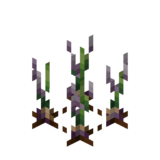 Borukva Food Ender Infected Onion Crop Age 2.png: Infobox image for Ender Infected Onion Seeds the item in Minecraft