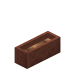 PolyDecorations Long Flower Pot.png: Infobox image for Long Flower Pot the block in Minecraft