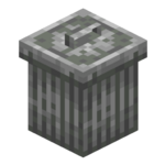 PolyDecorations Trash Can.png: Infobox image for Trash Can the block in Minecraft