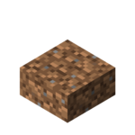 bwt_block_dirt_slab.png: Infobox image for Dirt Slab the block in Minecraft