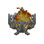 PolyDecorations Brazier.gif: Infobox image for Brazier the block in Minecraft