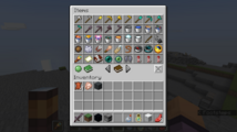 Main index with all entries, while using server resource pack