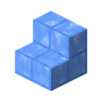 Frostiful-Cut-Blue-Ice-Stairs.png: Infobox image for Cut Blue Ice Stairs the block in Minecraft