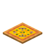 Borukva Food Vegan Pizza Full.png: Infobox image for Vegan Pizza the block in Minecraft