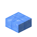 Frostiful-Cut-Blue-Ice-Slab.png: Infobox image for Cut Blue Ice Slab the block in Minecraft