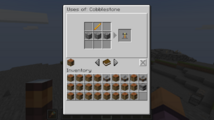 Recipe showcase, while using server resource pack