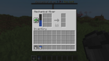 Mechanical Mixer's UI