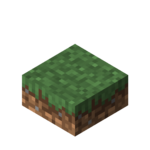 bwt_block_grass_slab.png: Infobox image for Grass Slab the block in Minecraft