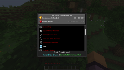 Screenshot of the Item Tracker