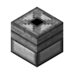 bwt_block_mill_stone.png: Infobox image for Mill Stone the block in Minecraft