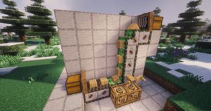 A Sticky Item Conveyor being used to transport items upwards.