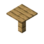 bwt_block_oak_planks_table.png: Infobox image for Tables the block in Minecraft