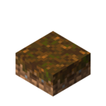 bwt_block_podzol_slab.png: Infobox image for Podzol Slab the block in Minecraft