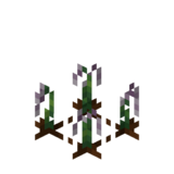 Borukva Food Ender Infected Onion Crop Age 0.png: Infobox image for Ender Infected Onion Seeds the item in Minecraft
