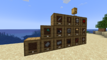 Wooden Containers storing some items