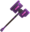AstralArsenal Astral Greathammer.png: Inventory sprite for Astral Greathammer in Minecraft as shown in-game with description: Astral Greathammer